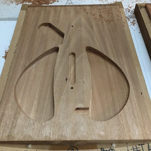 clean interior cuts on a Model 1 body