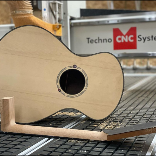 guitar at galloup by techno cnc router