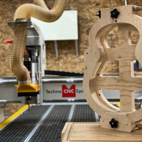 guitar molds by techno cnc systems router