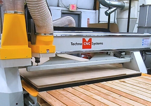 Off-Load Material from your CNC with our Pusher Option